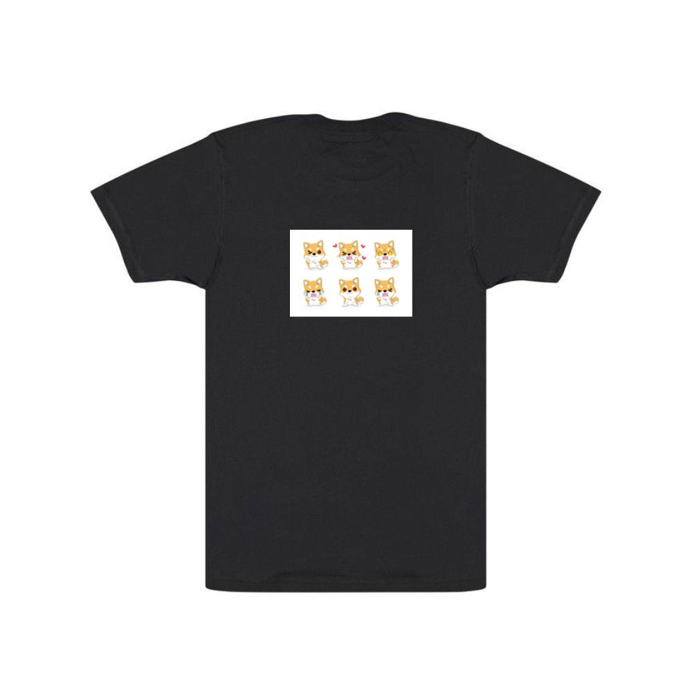 The Shiba Spectrum of Smiles and Snarls T-Shirts