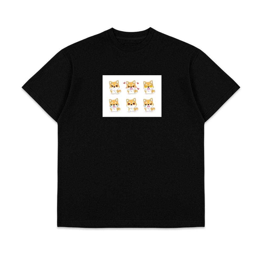 The Shiba Spectrum of Smiles and Snarls T-Shirts
