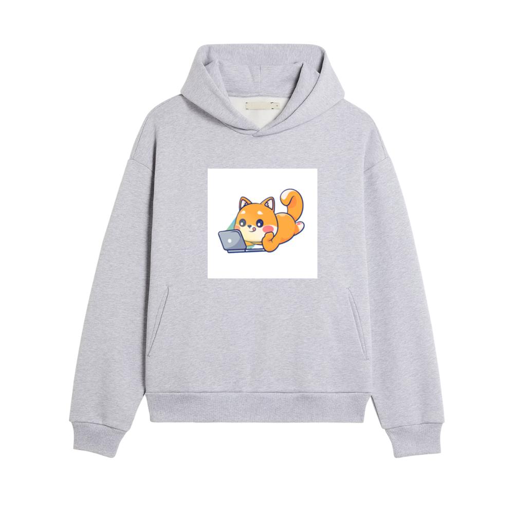 The Shiba's Cyber Snooze Hoodies