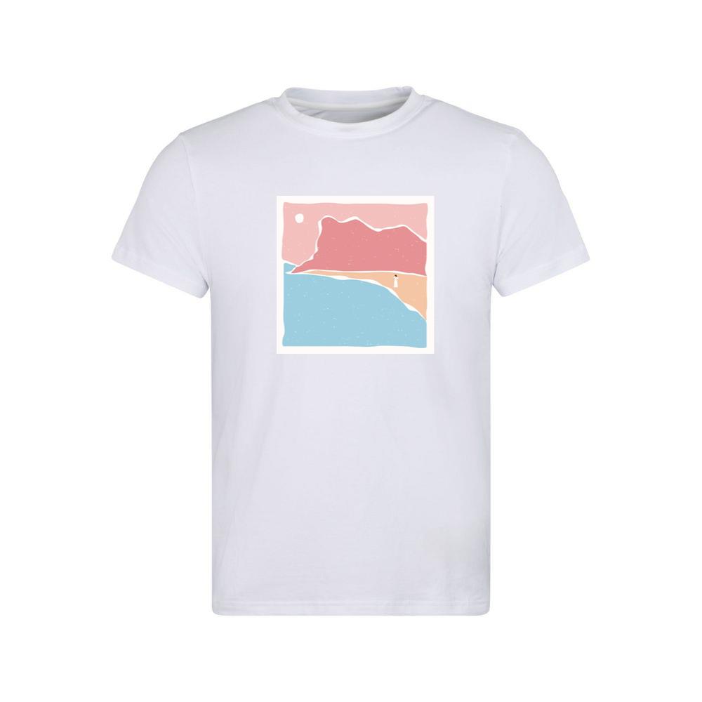 The Silent Shore of Pastel Dreams T-Shirts