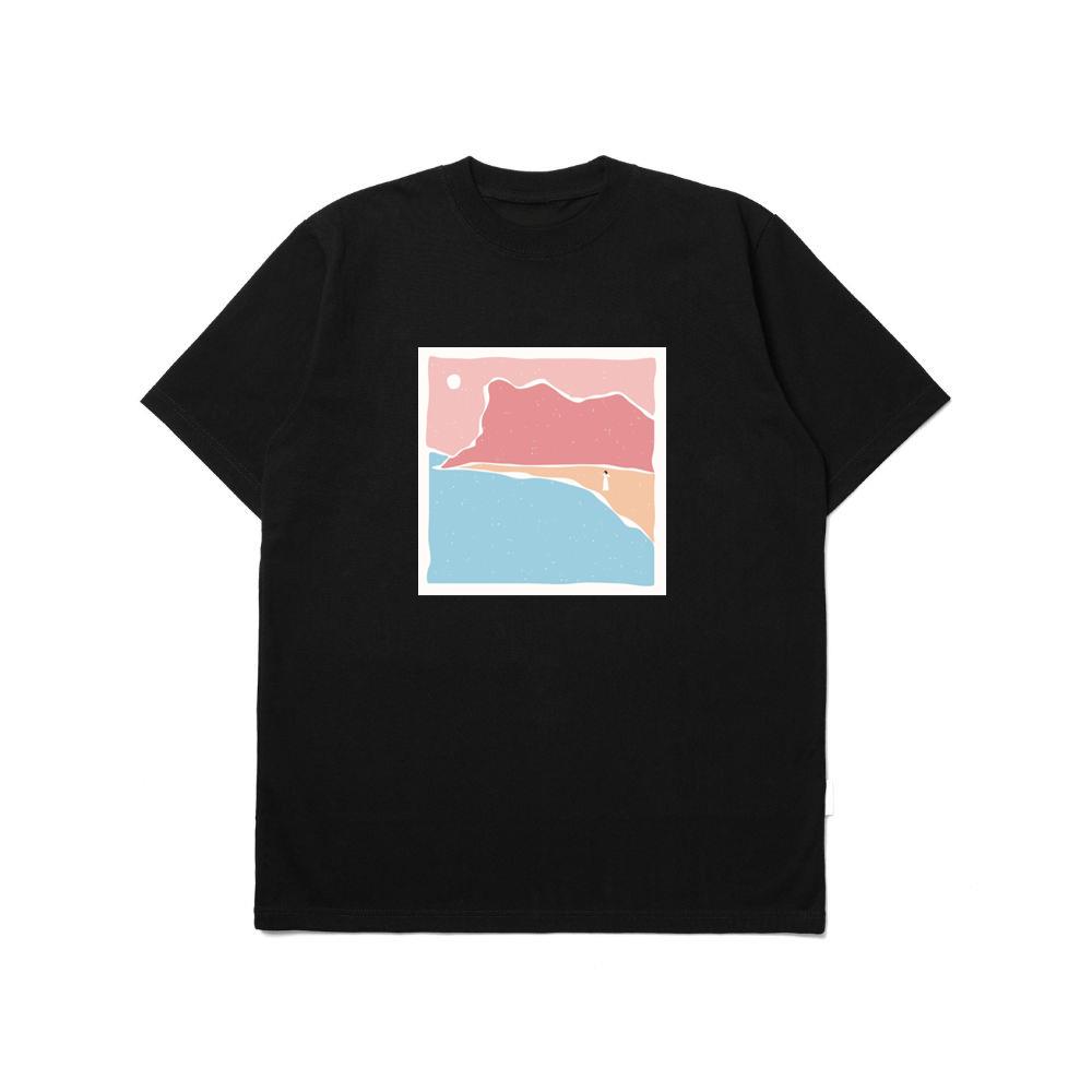 The Silent Shore of Pastel Dreams T-Shirts