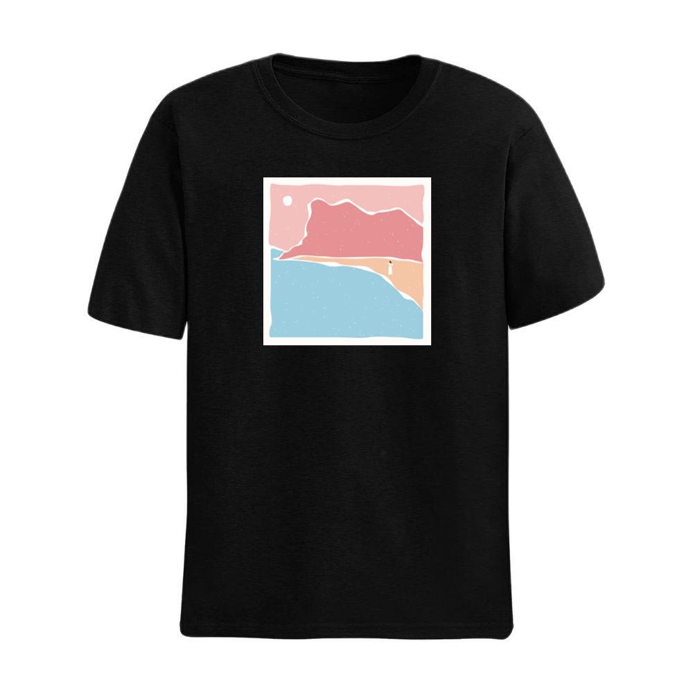 The Silent Shore of Pastel Dreams T-Shirts