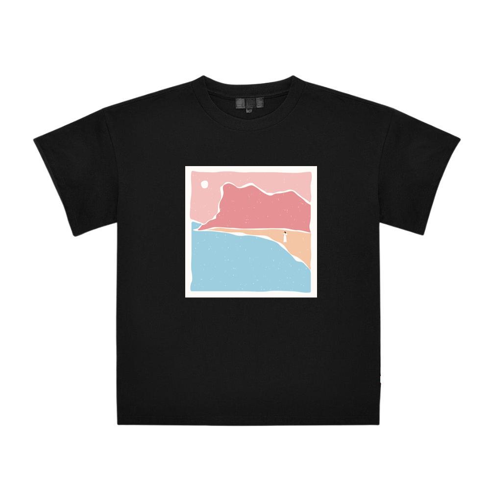 The Silent Shore of Pastel Dreams T-Shirts