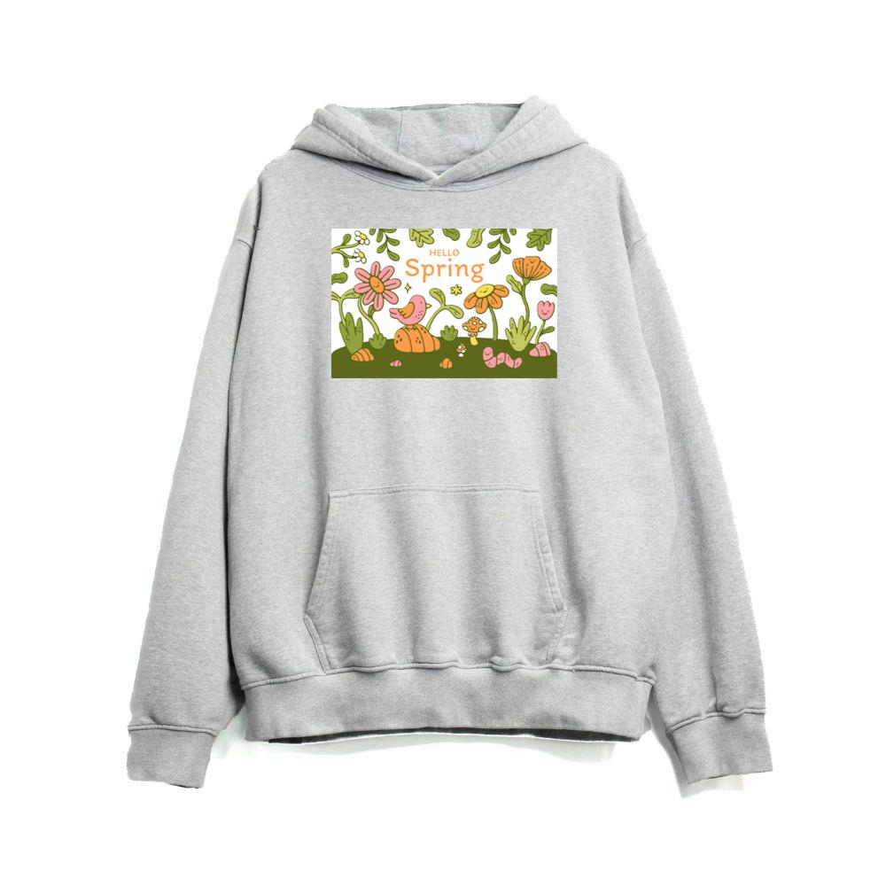 The Spring Awakening in Cartoon Hoodies