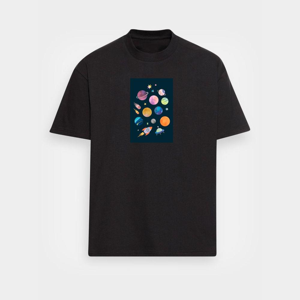 The Stellar Spectrum in a Splattered Sky T-Shirts