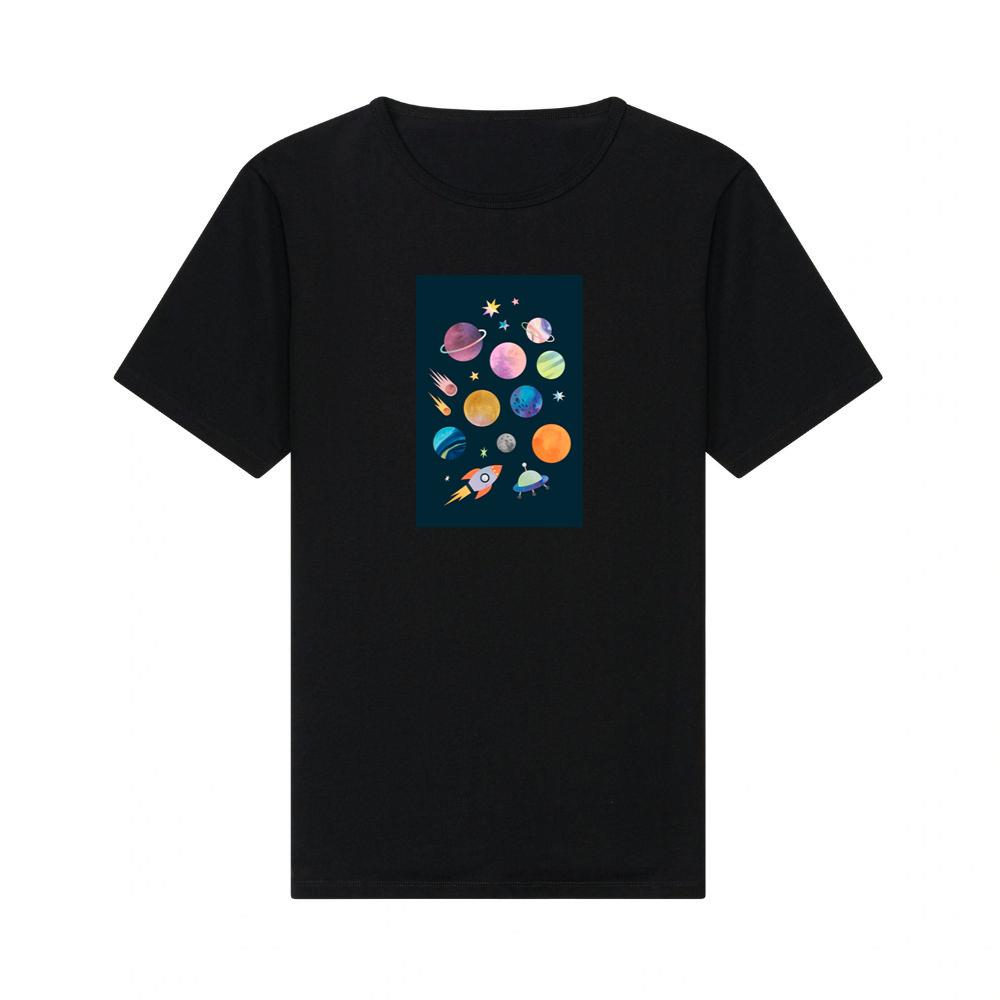 The Stellar Spectrum in a Splattered Sky T-Shirts