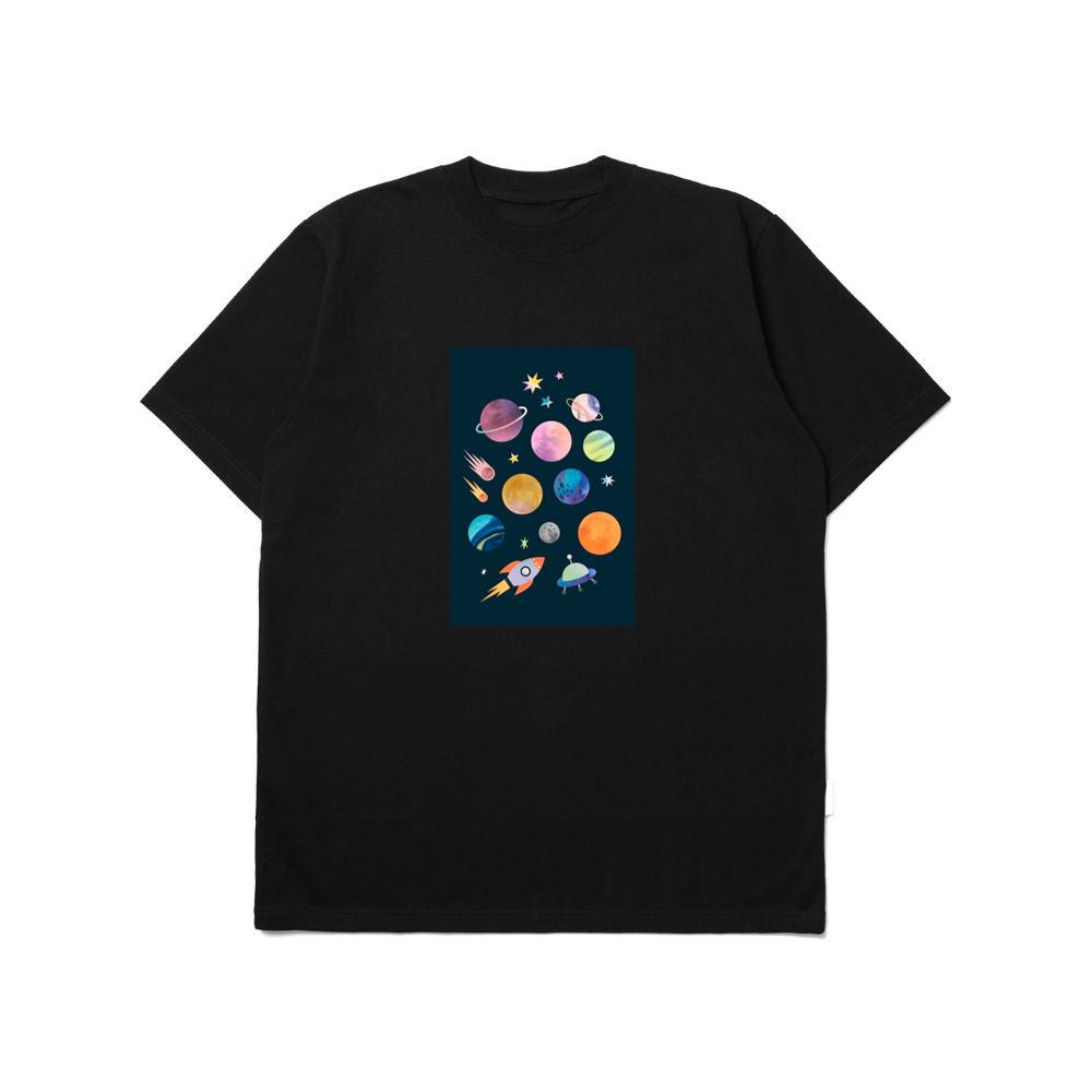 The Stellar Spectrum in a Splattered Sky T-Shirts