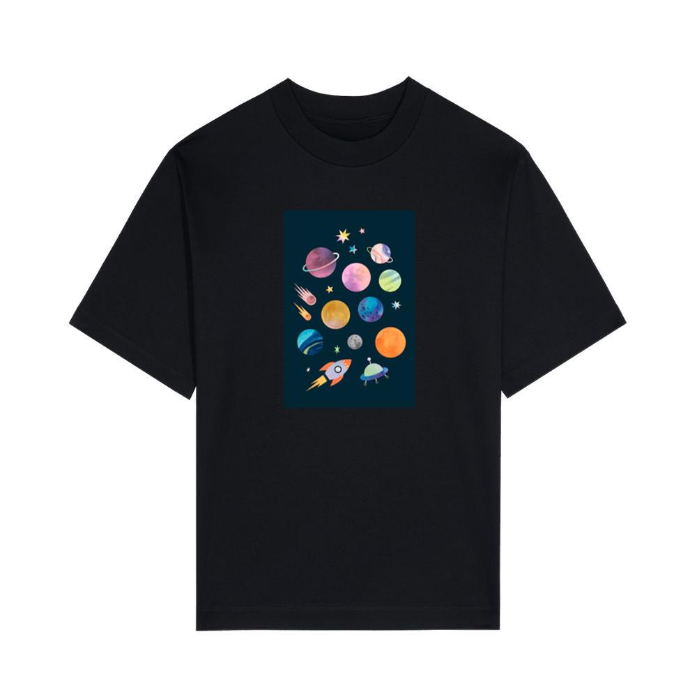 The Stellar Spectrum in a Splattered Sky T-Shirts