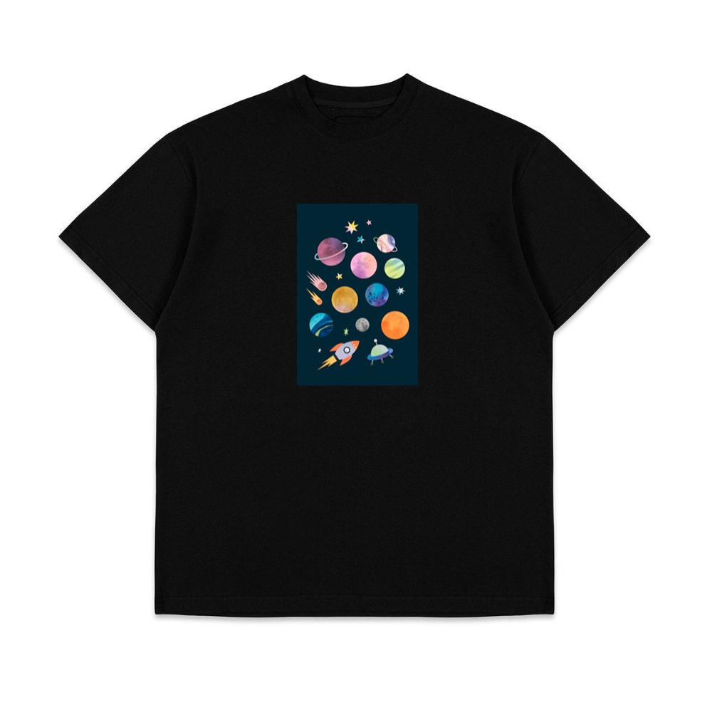 The Stellar Spectrum in a Splattered Sky T-Shirts