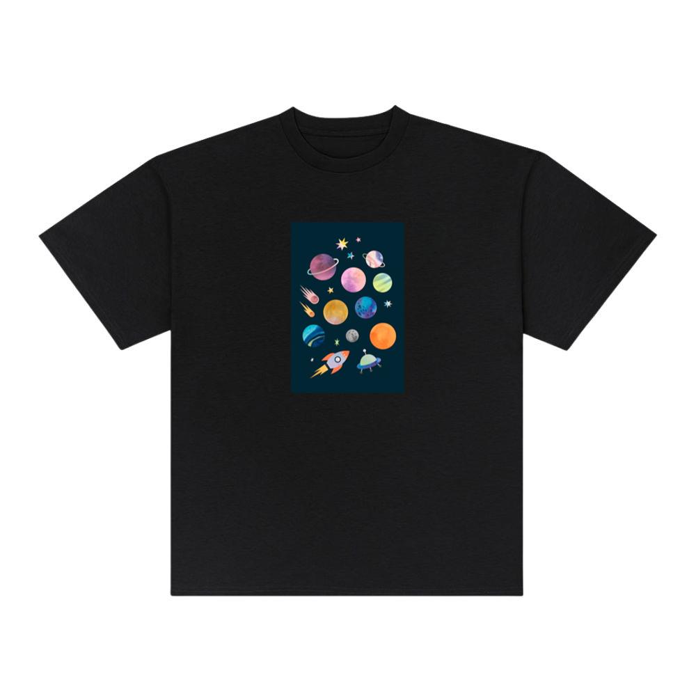 The Stellar Spectrum in a Splattered Sky T-Shirts