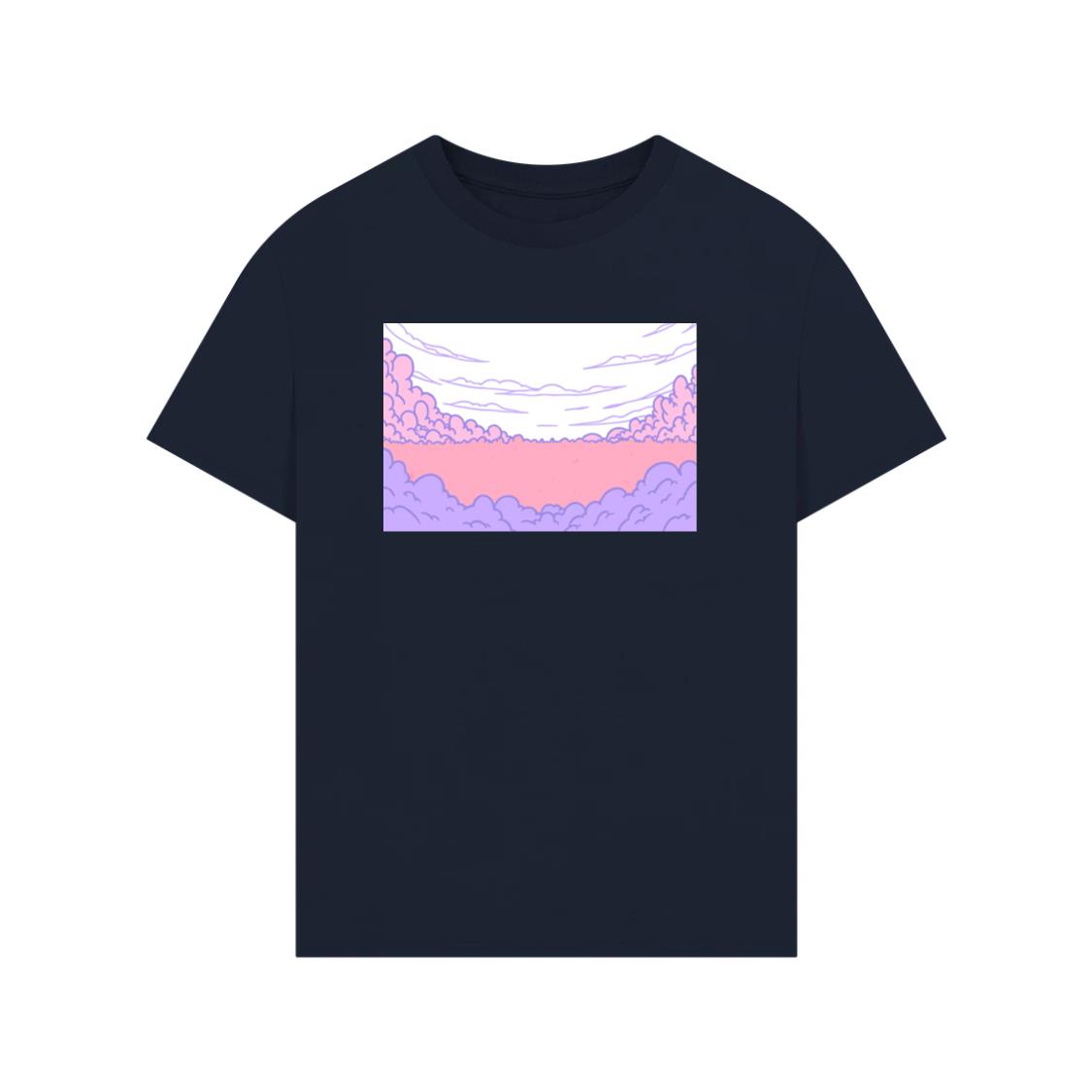 The Unfolding Sky of Pastel Dreams T-Shirt