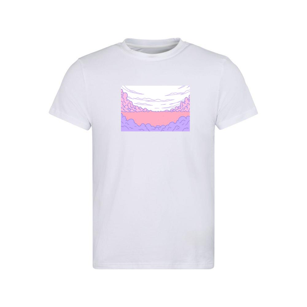 The Unfolding Sky of Pastel Dreams T-Shirts