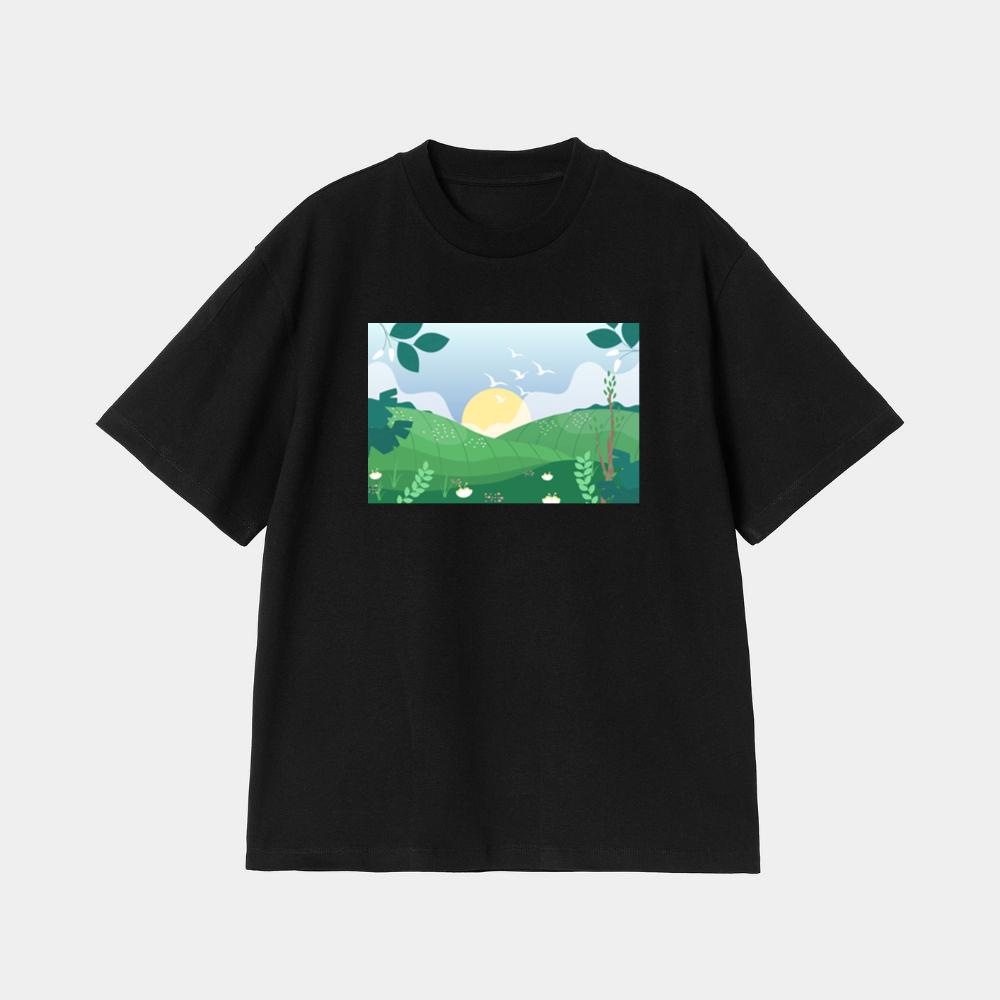 The Verdant Vista's Vanishing Veil T-Shirt