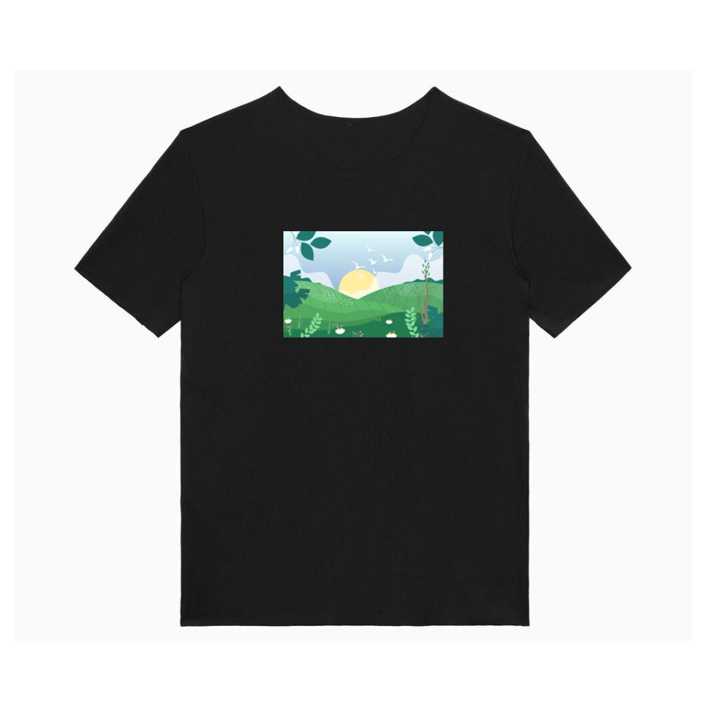 The Verdant Vista's Vanishing Veil T-Shirts