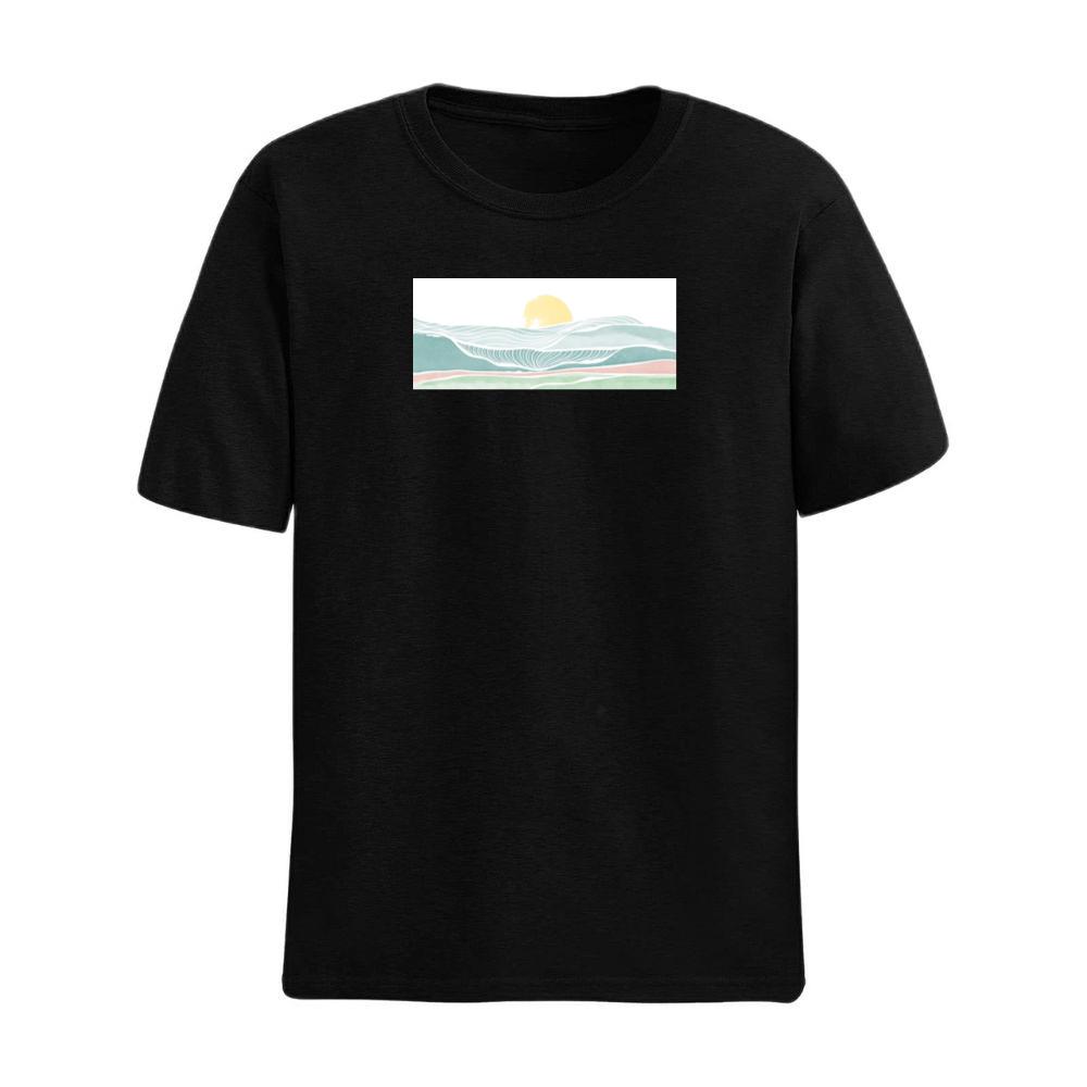 The Watercolor Hills of Dawn T-Shirts