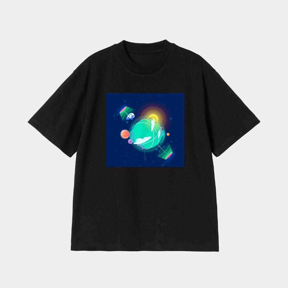 The Whimsical Wanderer and the Wondrous Worlds of Whispering Light T-Shirt