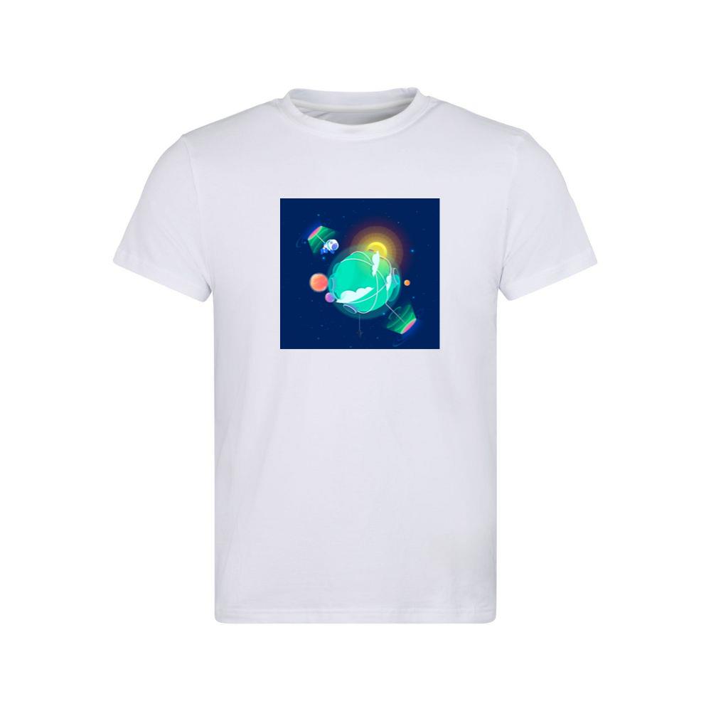 The Whimsical Wanderer and the Wondrous Worlds of Whispering Light T-Shirts