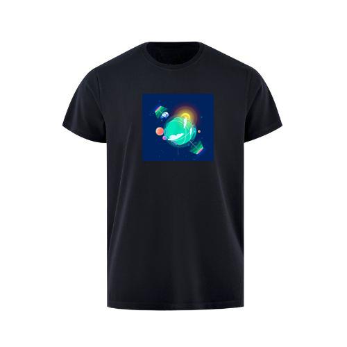 The Whimsical Wanderer and the Wondrous Worlds of Whispering Light T-Shirts