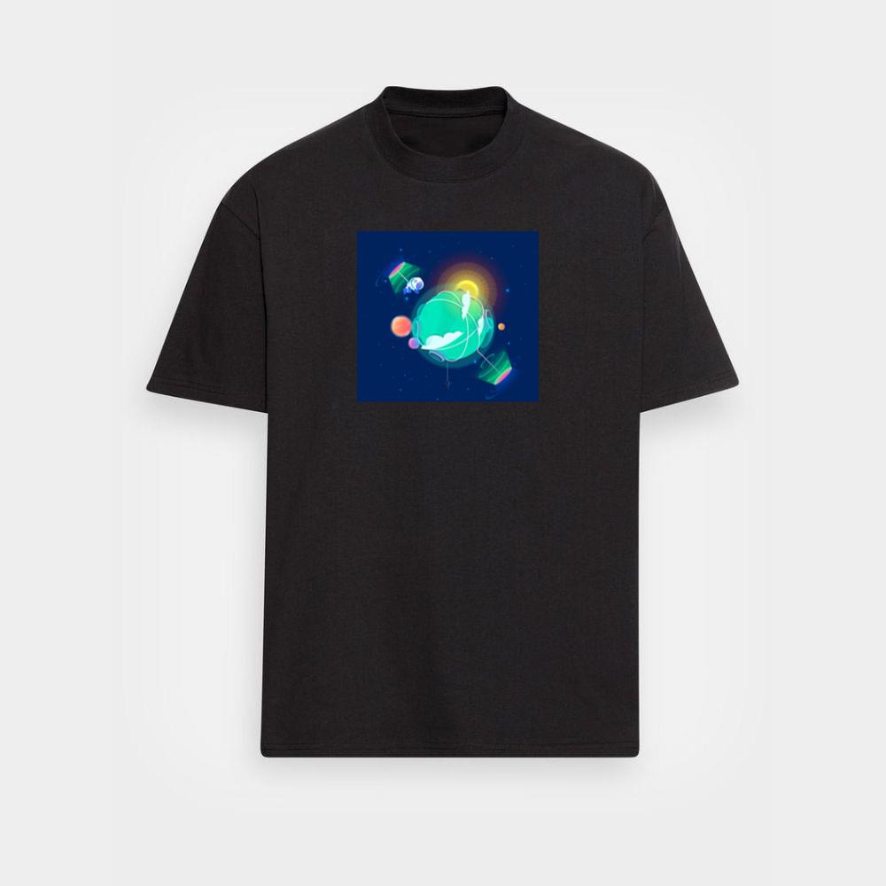 The Whimsical Wanderer and the Wondrous Worlds of Whispering Light T-Shirts