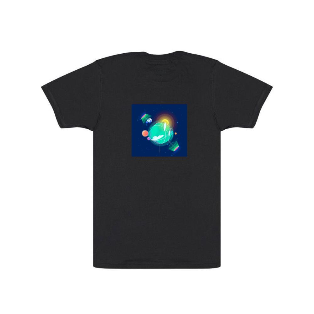 The Whimsical Wanderer and the Wondrous Worlds of Whispering Light T-Shirts