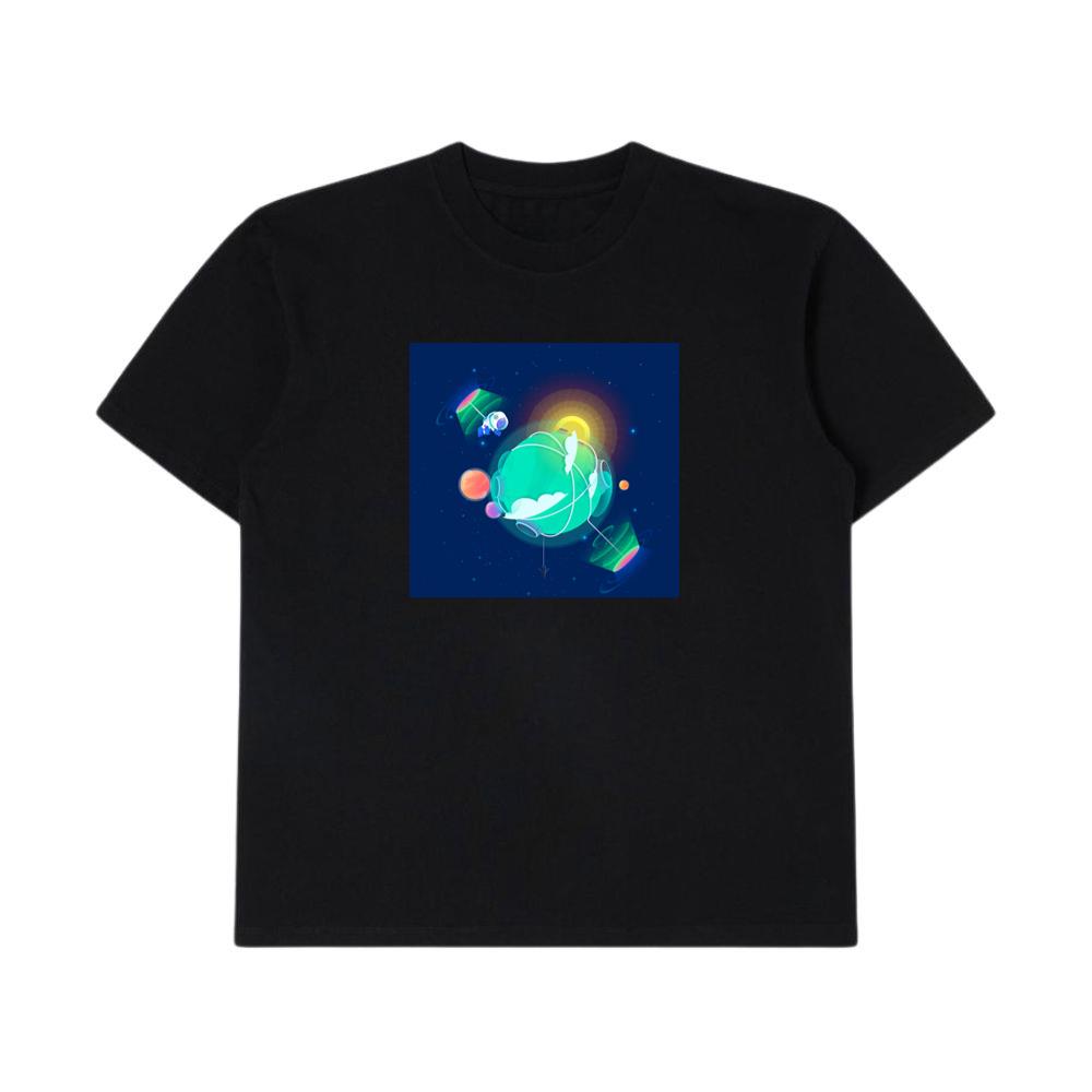 The Whimsical Wanderer and the Wondrous Worlds of Whispering Light T-Shirts