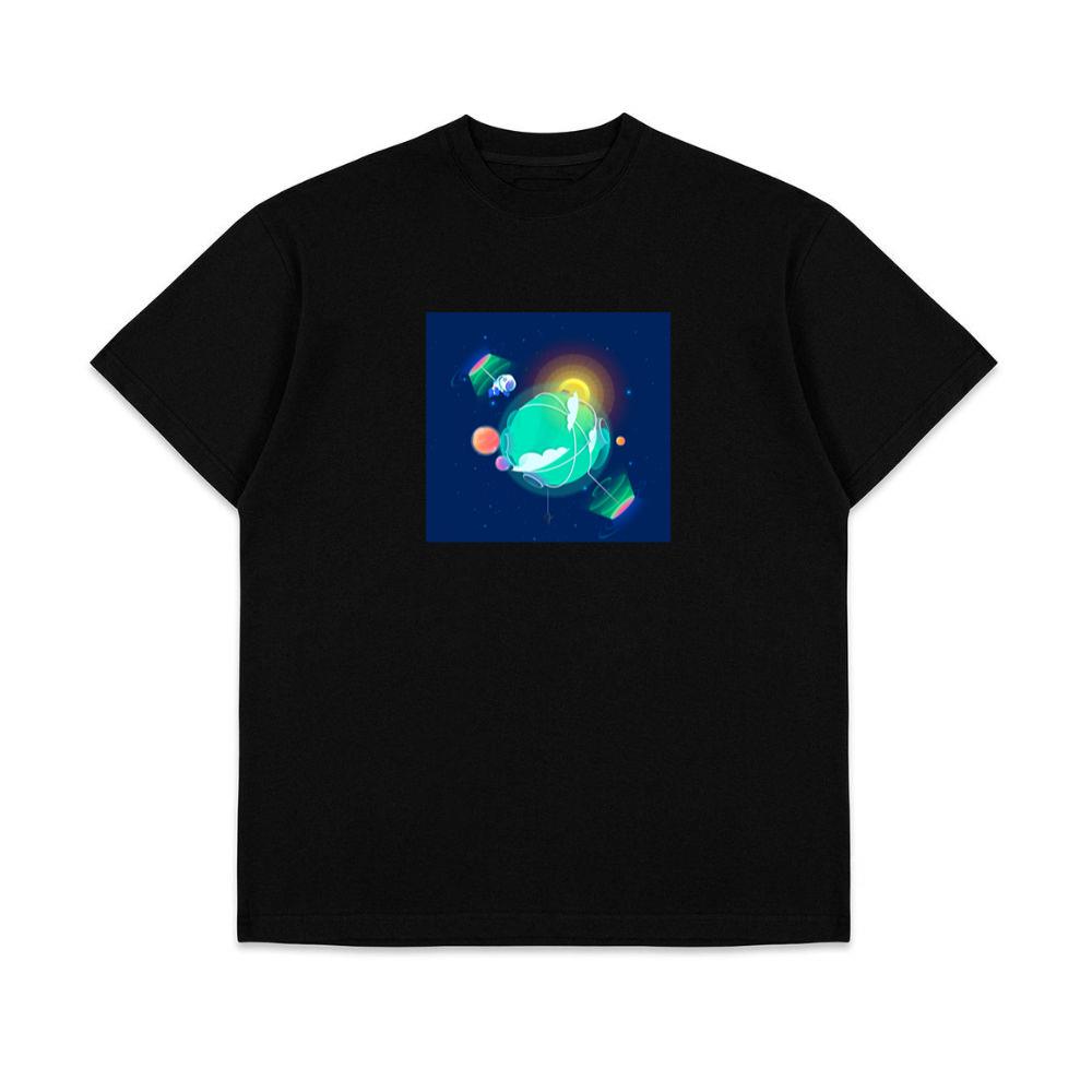 The Whimsical Wanderer and the Wondrous Worlds of Whispering Light T-Shirts