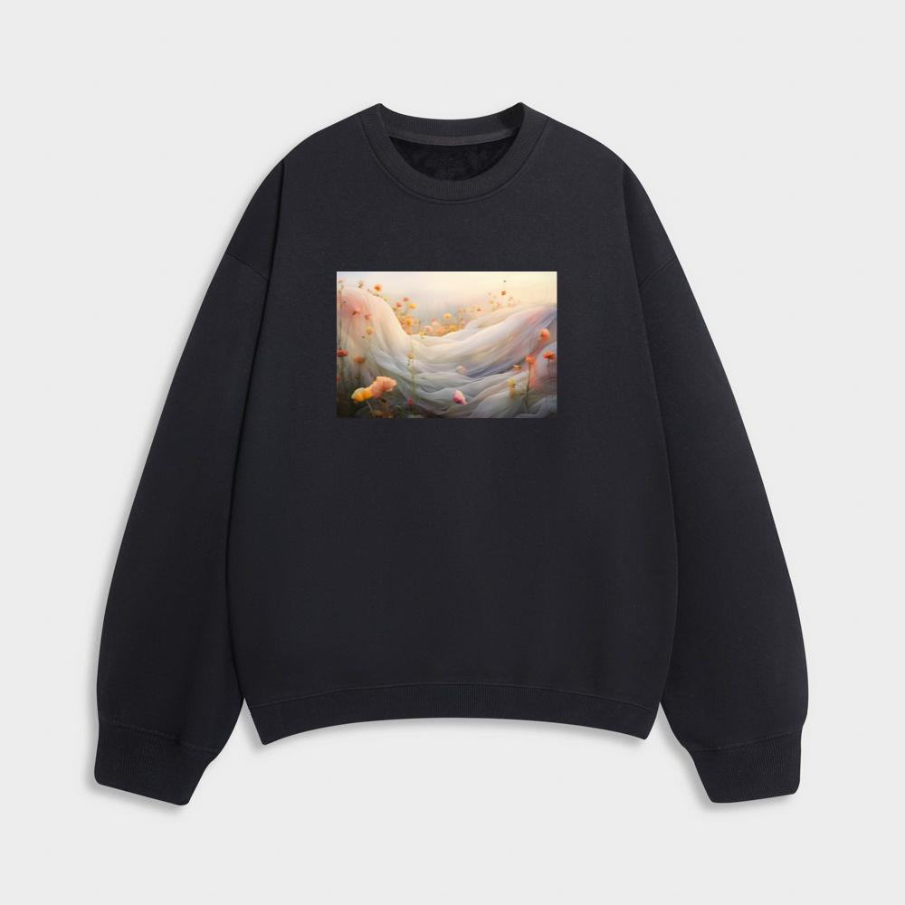 The Whispering Cloth and Blooming Dream Sweatshirt
