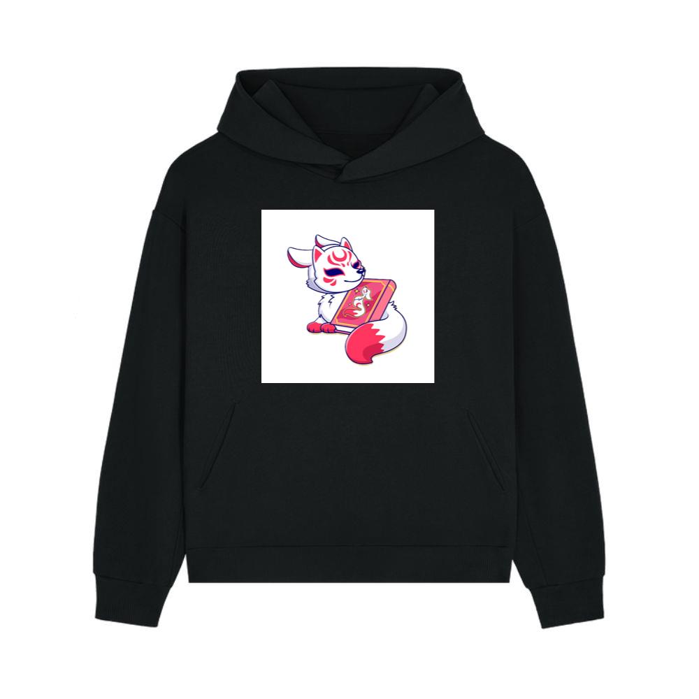 The Whispering Grimoire of the Silver Fox Hoodie
