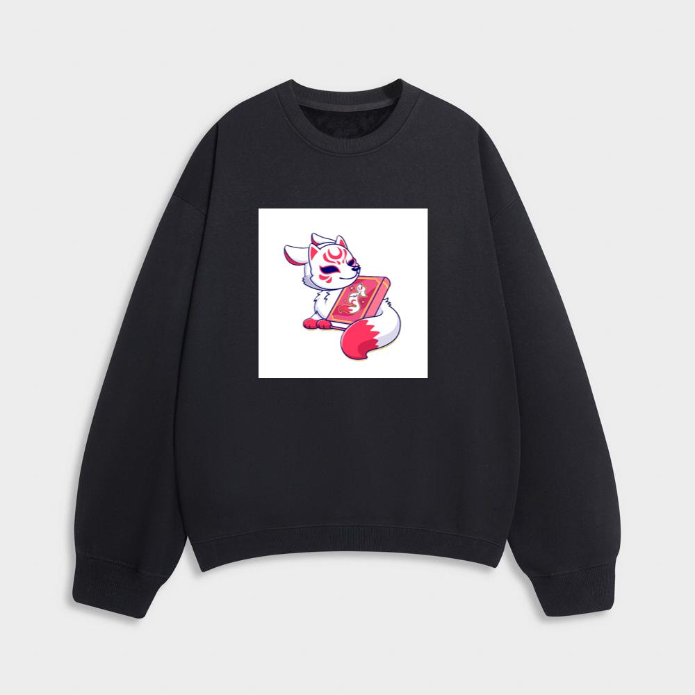 The Whispering Grimoire of the Silver Fox Sweatshirt