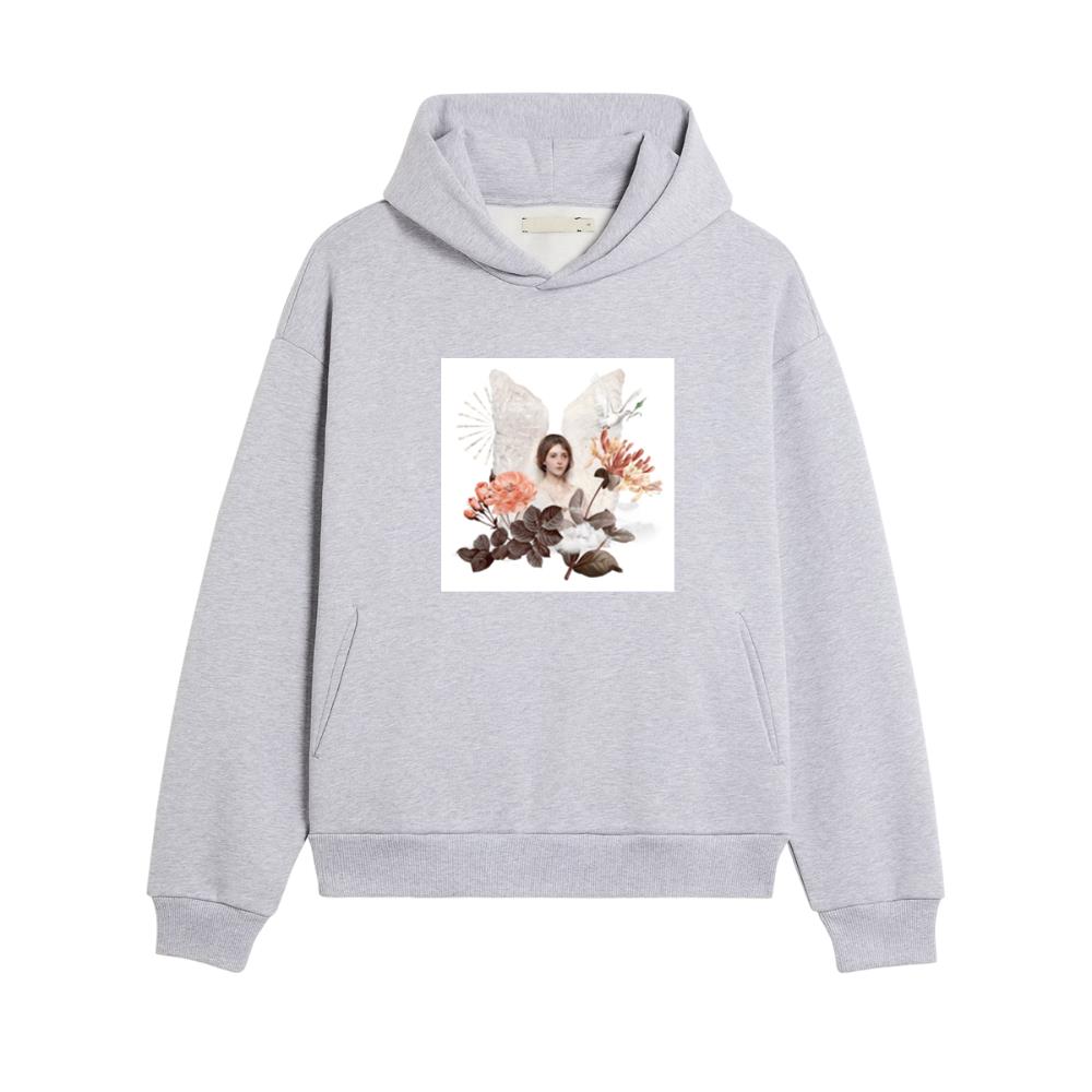 The Whispers of Angels and Flowers Hoodies