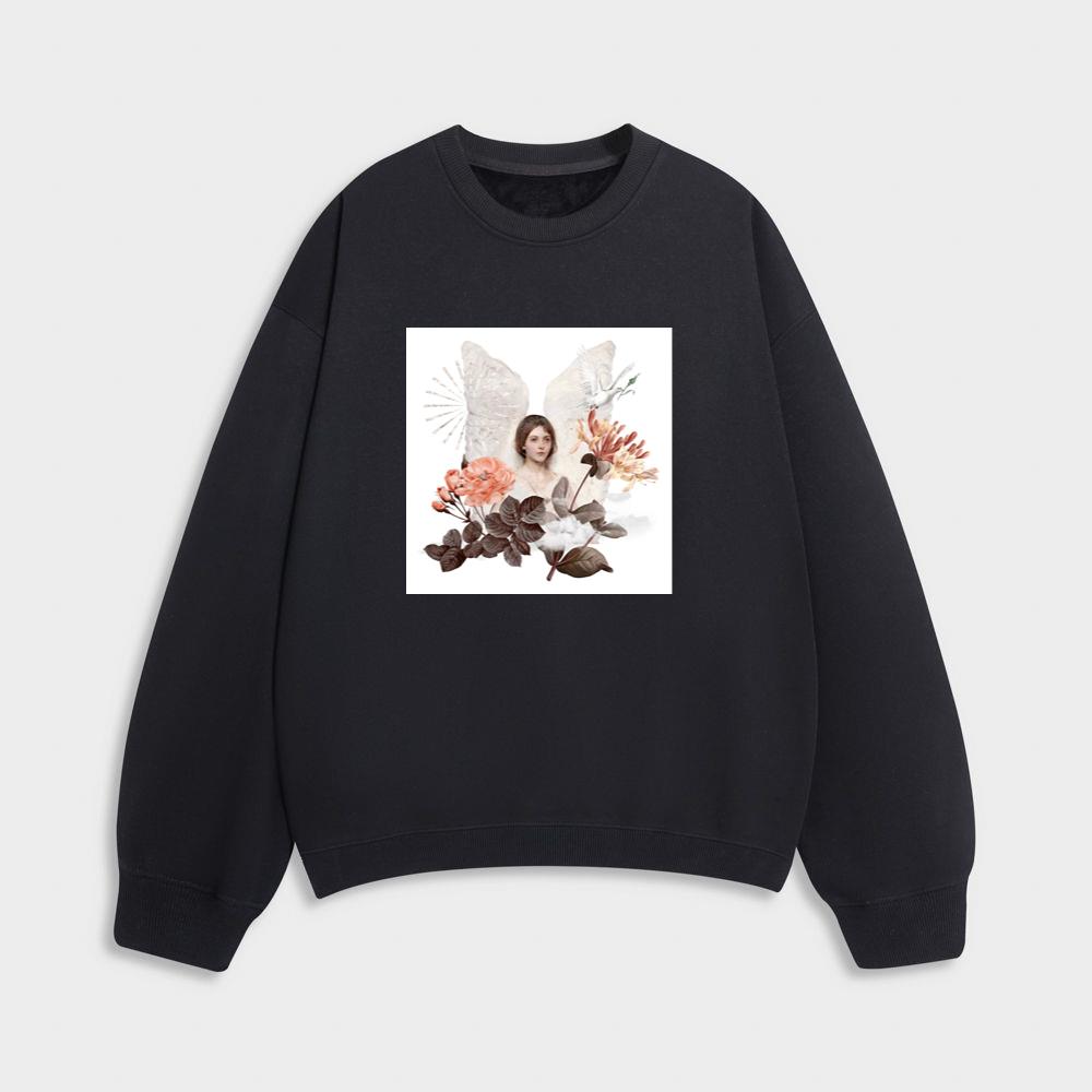 The Whispers of Angels and Flowers Sweatshirt