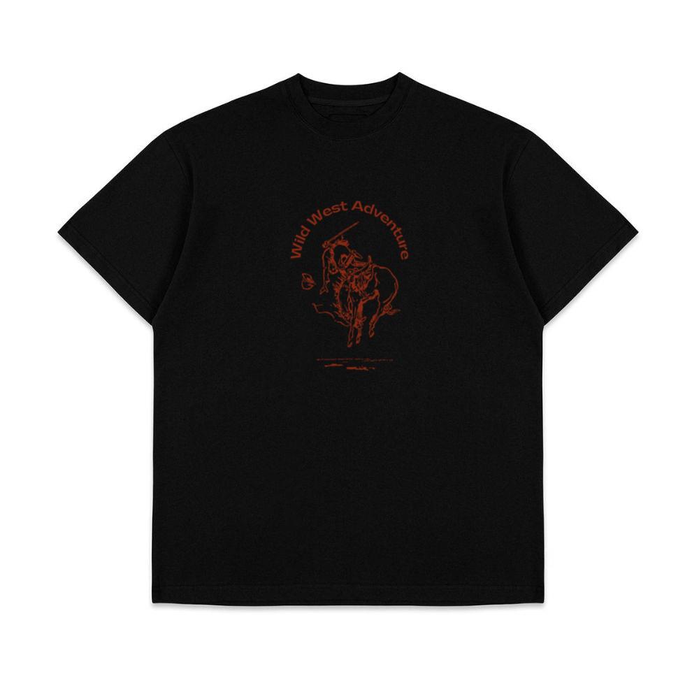 The Wild West Adventure Horse Riding Western Cowboy Unisex Top T-Shirts