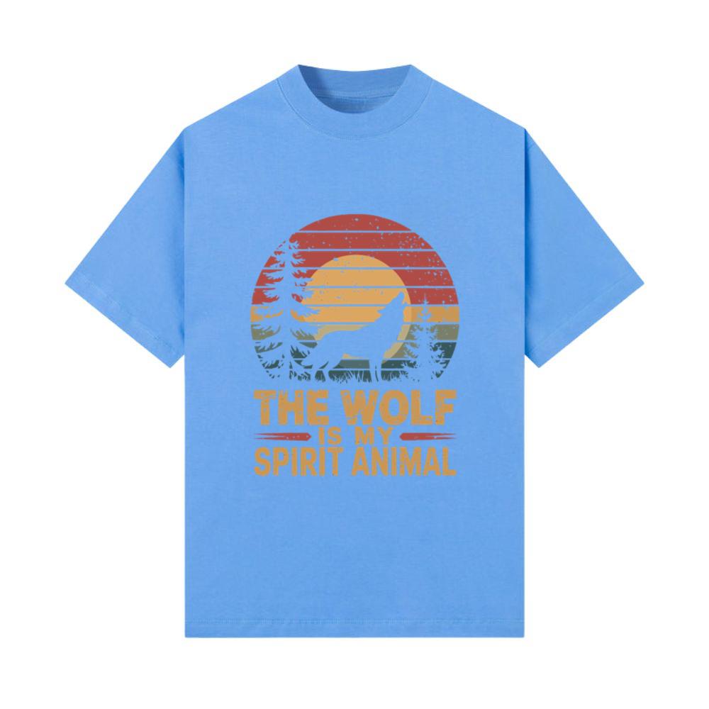 The Wolf Is My Spirit Animal Howling Wolf T-Shirt