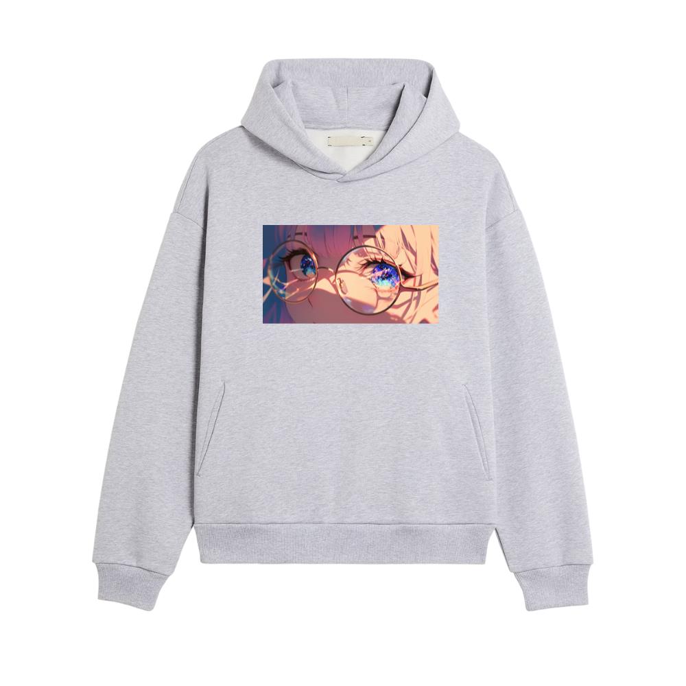 The World in Her Iris Hoodies