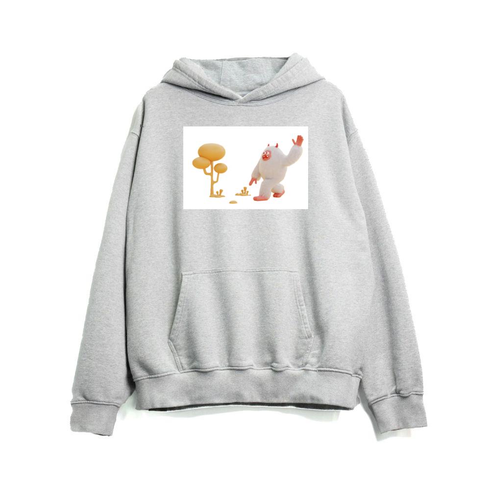 The Yeti's Yellow Greeting Hoodies