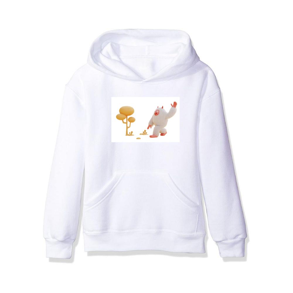 The Yeti's Yellow Greeting Hoodies