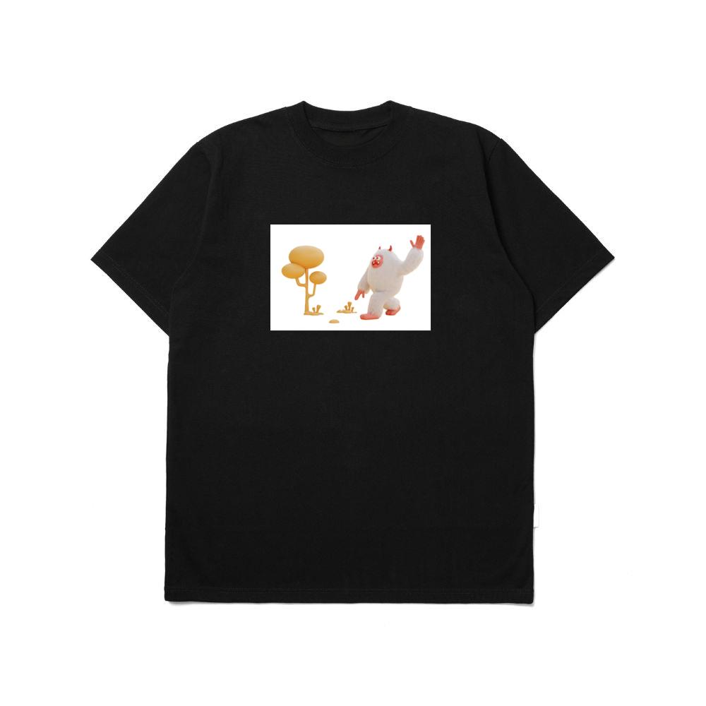The Yeti's Yellow Greeting T-Shirts