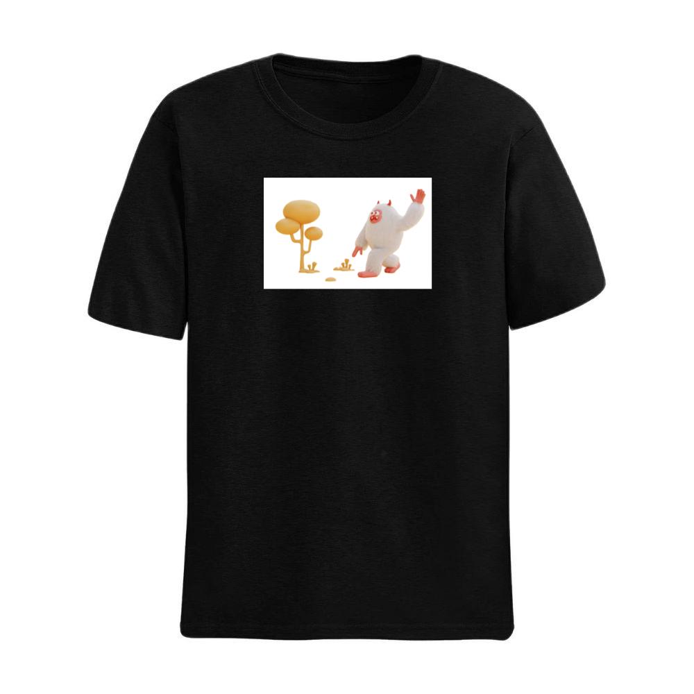 The Yeti's Yellow Greeting T-Shirts