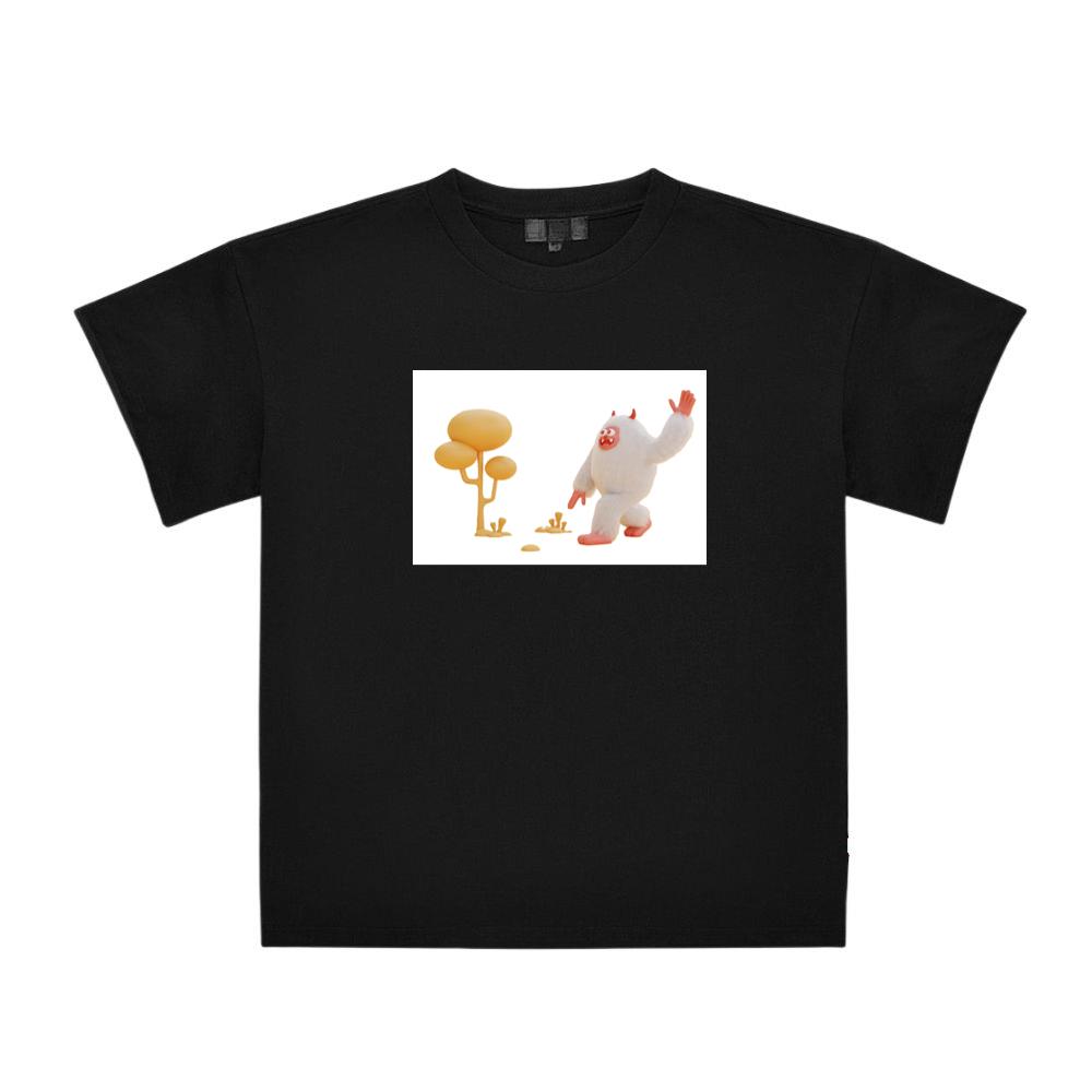 The Yeti's Yellow Greeting T-Shirts