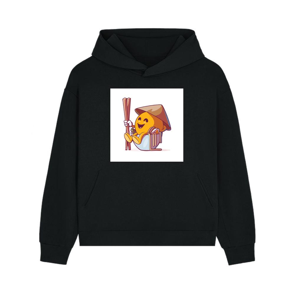 The Yolky Yokai of the Yakisoba Hoodie