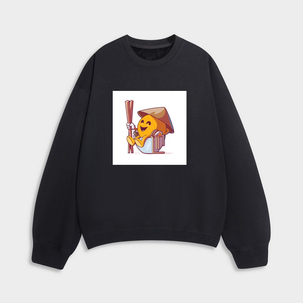The Yolky Yokai of the Yakisoba Sweatshirt