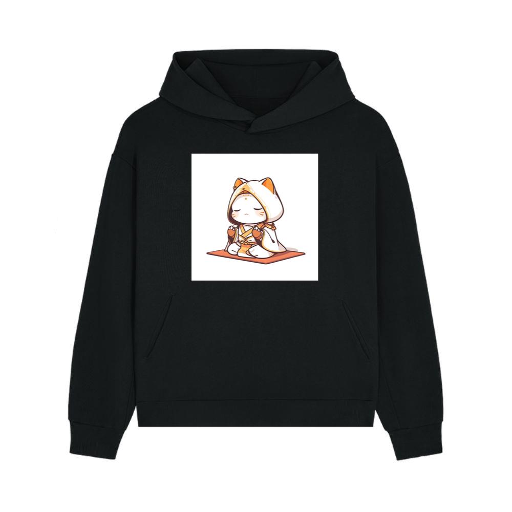 The Zen Kitten's Gentle Gaze Hoodie