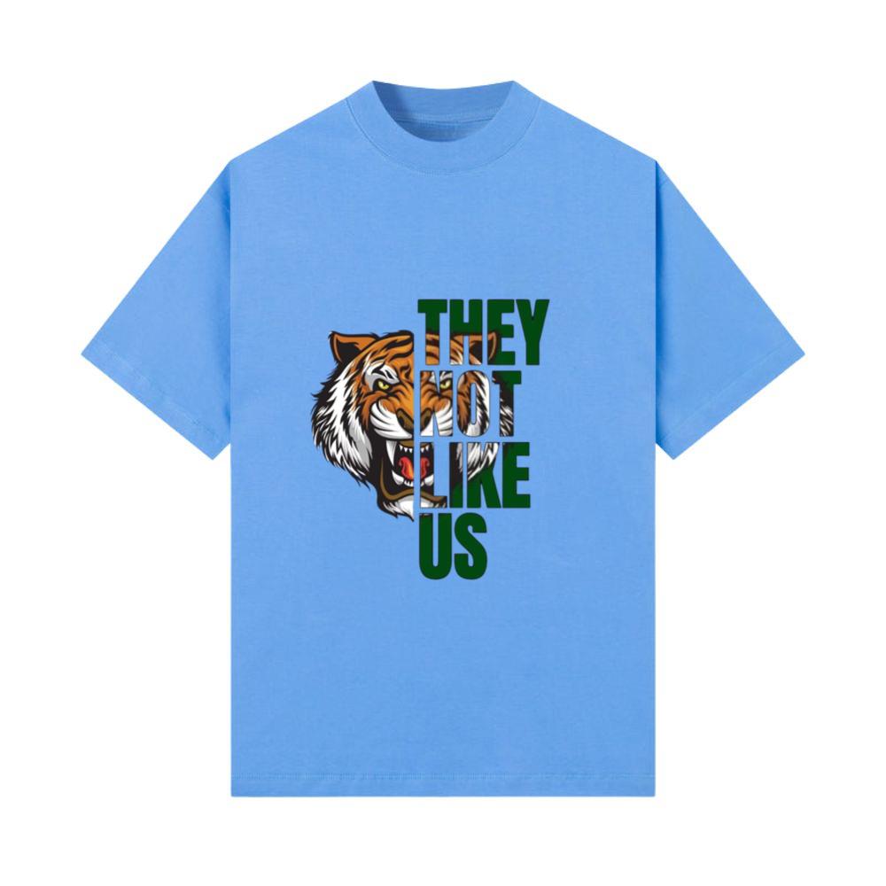 They not like us-Animal Lover Customized Print T-Shirt