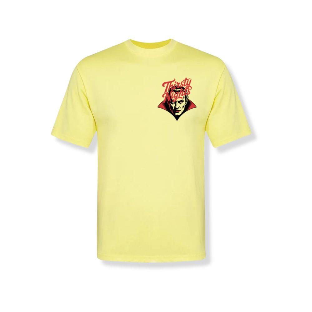 Thirsty Nights Vampire Horror Graphic T-Shirt