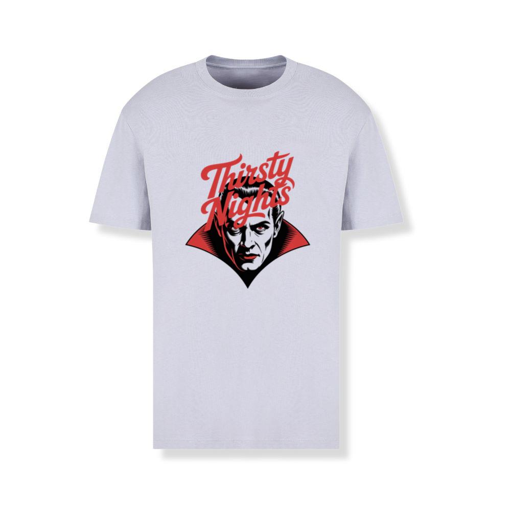 Thirsty Nights Vampire Horror Graphic T-Shirts