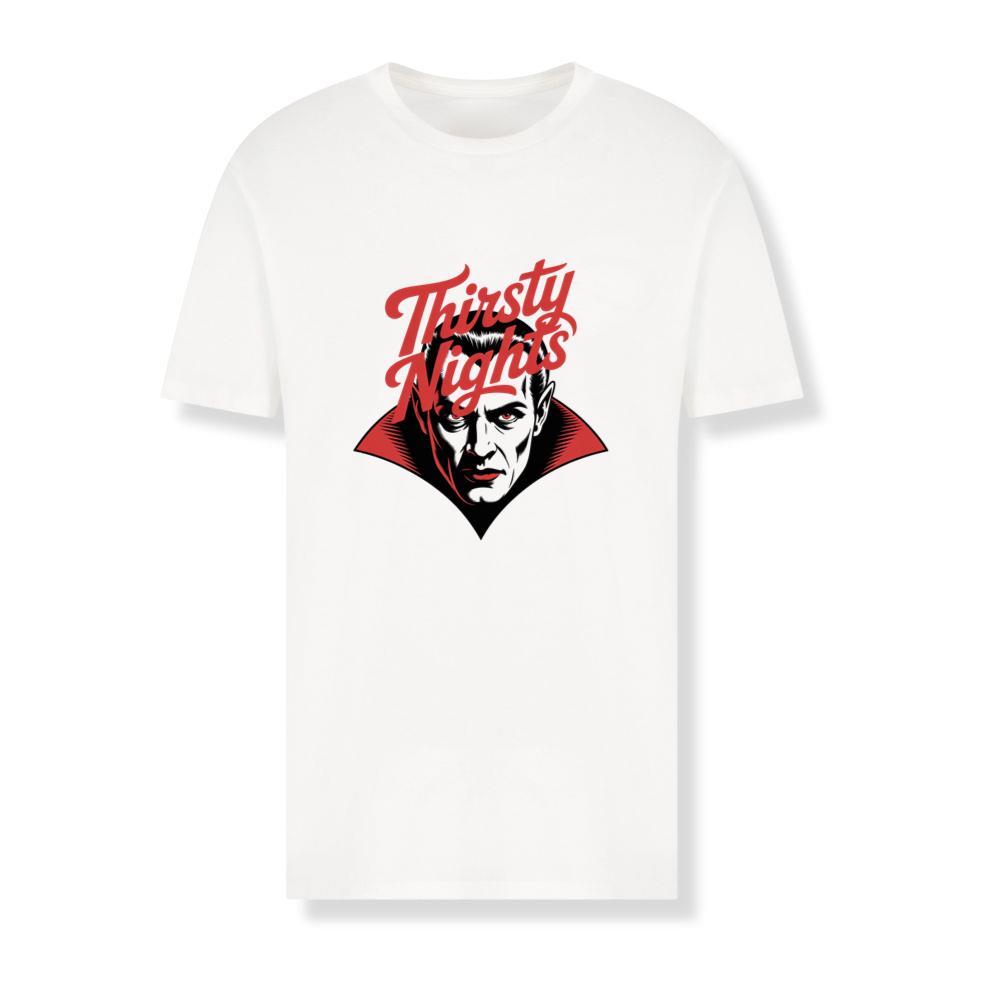 Thirsty Nights Vampire Horror Graphic T-Shirts