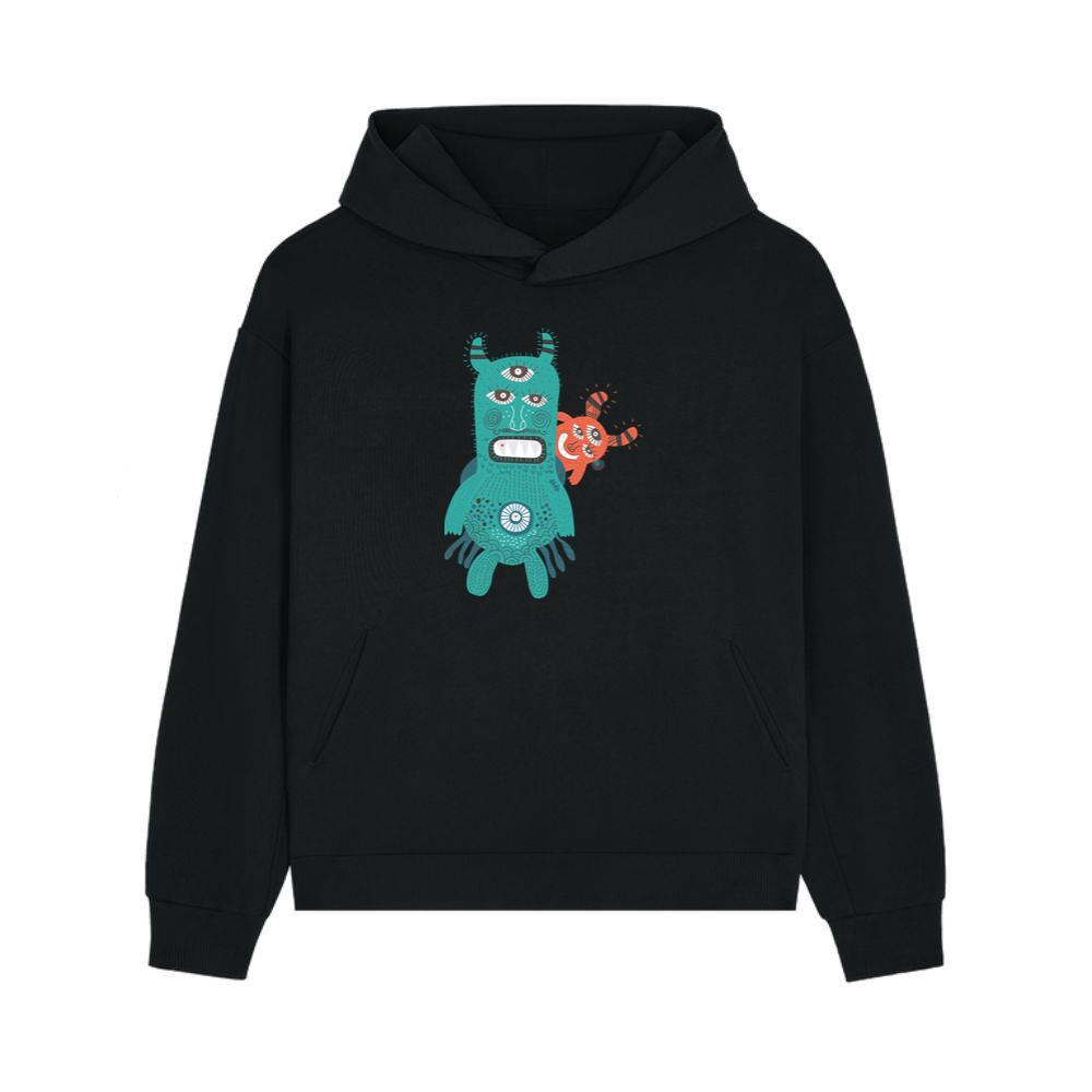 Three-Eyed Monster Twins Hoodie