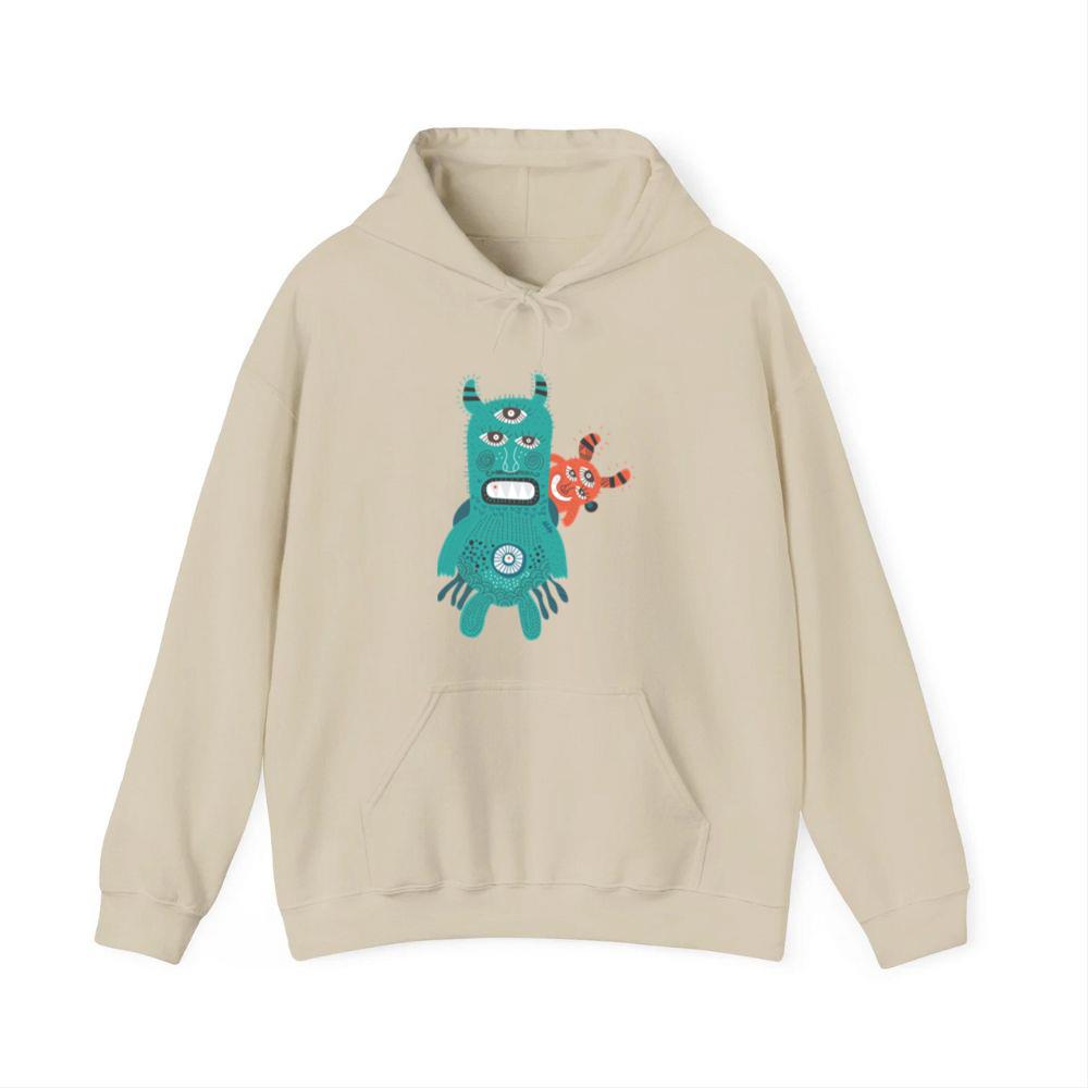 Three-Eyed Monster Twins Hoodies