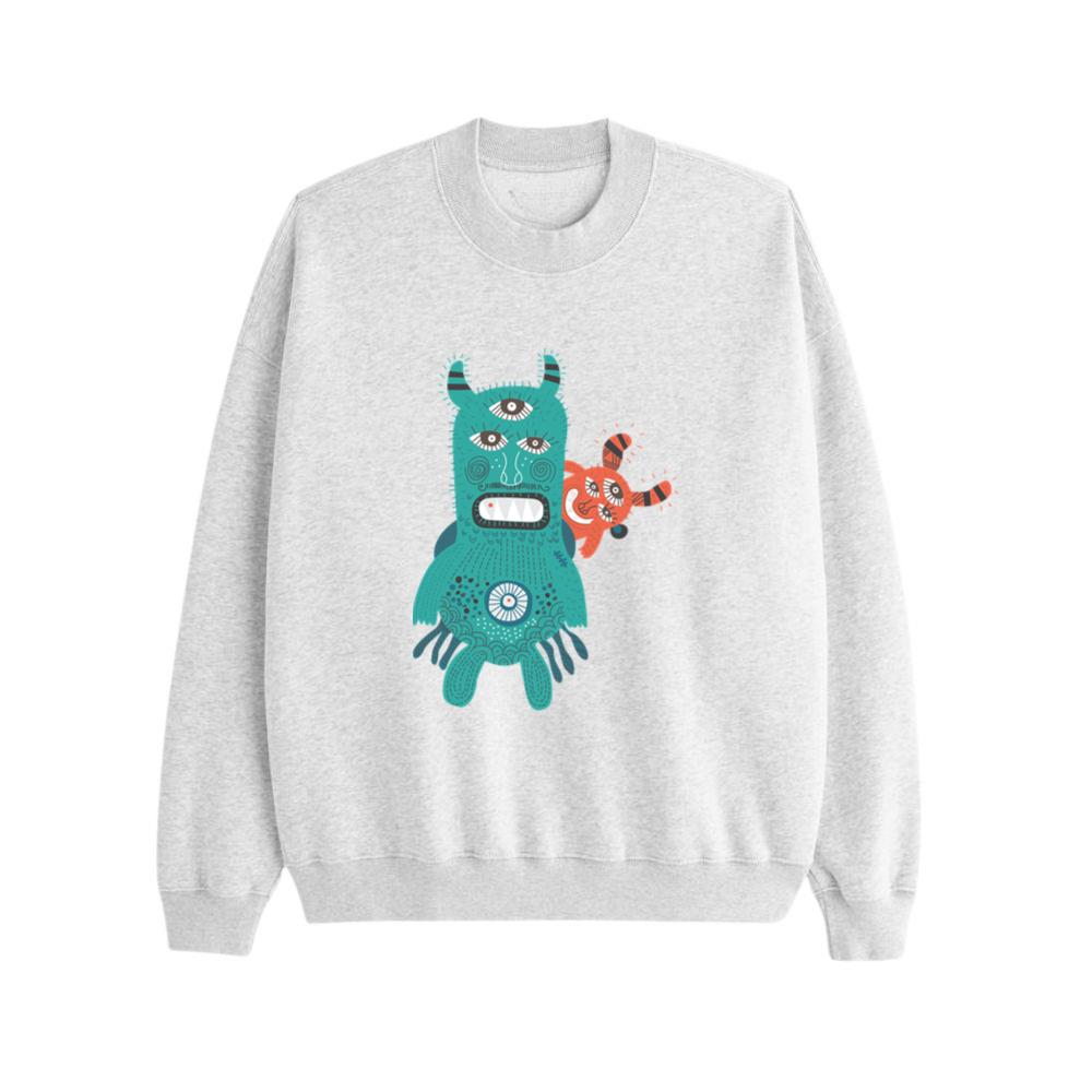 Three-Eyed Monster Twins Sweatsrhits