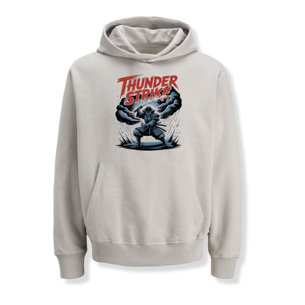 Thunder Strike Retro Fighter Design Hoodies
